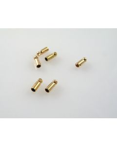 Metalna kapica/završetak za kožu,kanap  6x3 mm , boja zlata ( MKOK-KAP113Z ) 