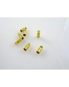 Metalna kapica/završetak za kožu,kanap... 3.5mm, boja zlata  ( MKOK-KAP115Z ) 