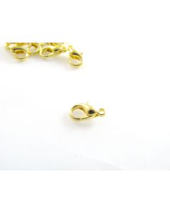 Metalna lobster kopča 13x6mm,boja zlata (MKOK-KL501-Z)