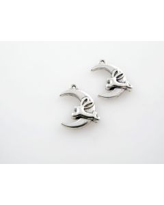 Metalni privezak 18x14mm