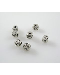 Metalna perla u boji anrtik srebra  ( MKOK-R114AS ) 