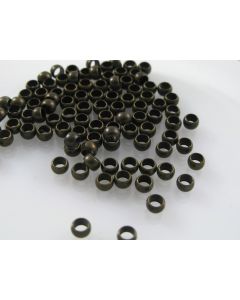 Mesing stoperi za nakit veličine 4 mm. Boja antik bronza (MKOK-STOP-4mmAM)