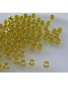 Mesing stoperi za nakit veličine 4mm. Boja zlata (MKOK-STOP-4mmZL)