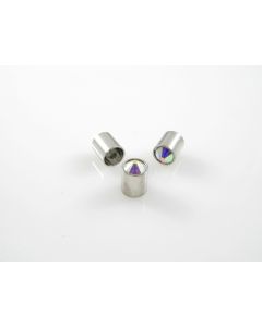 Ukrasna krajevi za kožice 6mm, (MKOK-UKZA100AB)