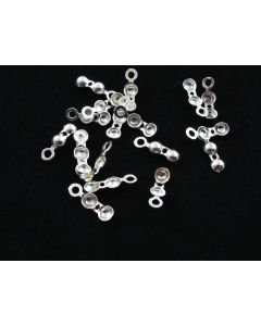 Završetak za sajlu (skrivač čvora) 13x3mm , boja srebra (MKOK-Z281-SR)