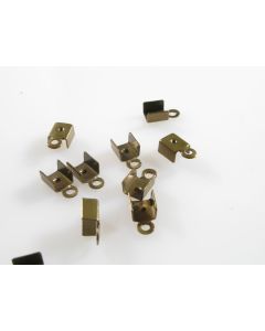Završetak za kožice 9x4mm, boja antik bronza (MKOK-Z9x4-AB)