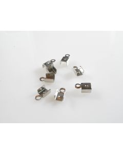 Završetak za kožice 9x4mm, boja inoxa (MKOK-Z9x4-N)
