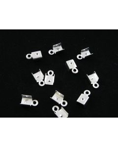 Završetak za kožice 9x4mm, boja srebra (MKOK-Z9x4-SR)