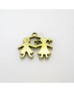 Privezak 19 x 18 mm,- boja antik bronza  ( MKPRIV116AM )