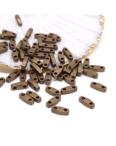 MIYUKI Quater Tila , Japanske staklene perle sa 2 rupe (MQT03015)