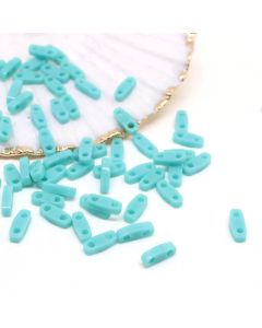 MIYUKI Quater Tila , Japanske staklene perle sa 2 rupe (MQT04019)