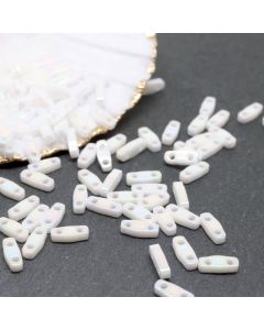 MIYUKI Quater Tila , Japanske staklene perle sa 2 rupe (MQT05011)