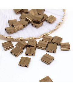 MIYUKI Tila , Japanske staklene perle sa 2 rupe (MT03505)