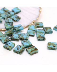 MIYUKI Tila , Japanske staklene perle sa 2 rupe (MT04044)