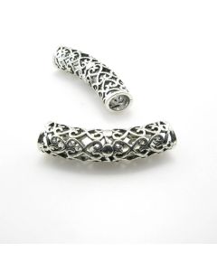 Metalna filgrin tuba 42x10.5 mm - boja antik srebra ( MT07AS )