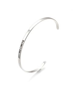 Osnova za narukvice NO LIMITS  ,  304 nerdjajućeg čelika, oko 70 mm  ( NČ-NAR103)