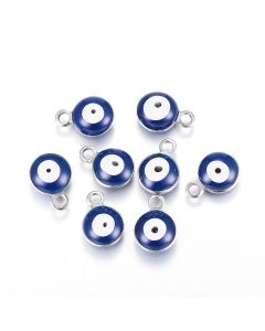 Privezak Evel Eye od  304 nerdjajućeg čelika , 8.5x6x4mm  ( NČPRIV122N )