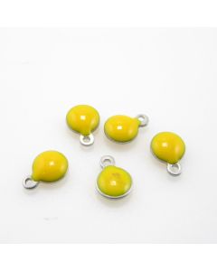 Nerdjajući čelik 304 , privezak sa emajlom u boji    ( NČPRIV130 )