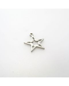 Privezak - Zvezda,  Nerdjajući čelik 304 ( NČPRIV145 )