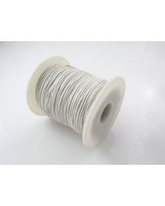 Pamučni voskirani kanap 1mm- boja bela (PAM-VK-K039)