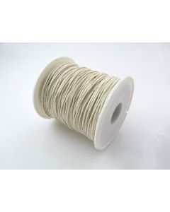 Pamučni voskirani kanap 1mm- boja krem (PAM-VK-K04)