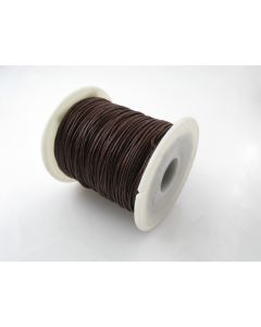 Pamučni voskirani kanap 1mm- boja braon (PAM-VK-K05)