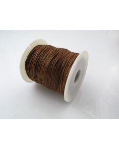 Pamučni voskirani kanap 1mm- boja braon (PAM-VK-K06)