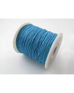 Pamučni voskirani kanap 1mm- boja  plava (PAM-VK-K23)