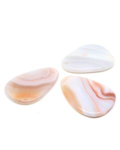 Privesci od poludragog kamena- Ahat 5-7x3-5x1.5-2 cm  ( PKK30)