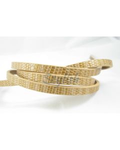 Pljosnata traka (Imitacija kože ) sa printom. Dimenzije trake 6x2mm (PTR-08)