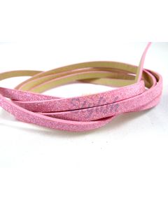 Pljosnata traka (Imitacija kože ) sa printom. Dimenzije trake 6x2mm (PTR-23)