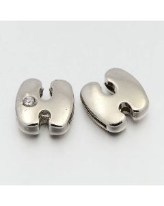 Metalna slova 12x10mm- H (Slide-H)