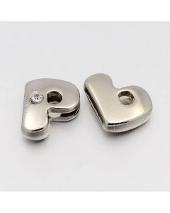 Metalna slova 12x10mm- P (Slide-P)