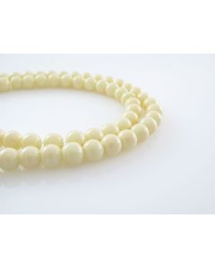 Bojene staklene perle  8 mm, rupa oko 1mm. Niz sadrži oko 100 perli. SP-PP105