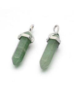 Privesci od kamena Aventurin 30-37x12mm