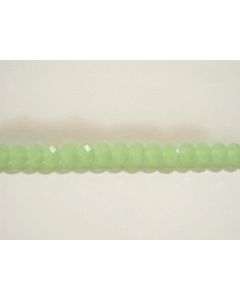 Brušeno staklo Rondele 8x6 mm ST009