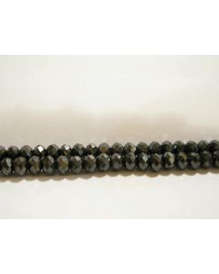 Brušeno staklo Rondele 8x6 mm ST011