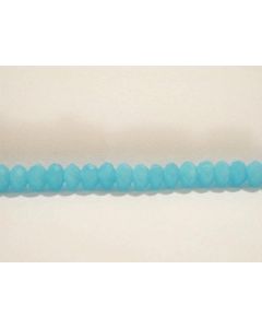 Brušeno staklo Rondele 8x6 mm ST012