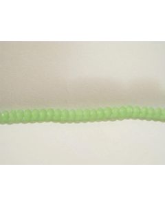 Brušeno staklo Rondele 6x4 mm ST016