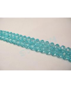 Brušeno staklo Rondele 8x6 mm ST017