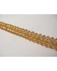 Brušeno staklo Rondele 8x6 mm ST020