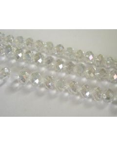 Brušeno staklo Rondele 8x6 mm ST027