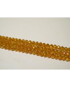 Brušeno staklo Rondele 8x6 mm ST035