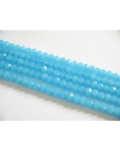 Brušeno staklo Rondele 8x6 mm ST050