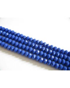 Brušeno staklo Rondele 8x6 mm ST055