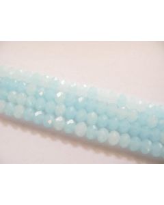 Brušeno staklo Rondele 8x6 mm ST066