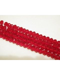 Brušeno staklo Rondele 8x6 mm ST075