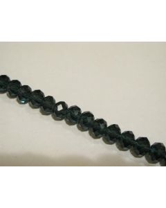 Brušeno staklo Rondele 10x8 mm ST080