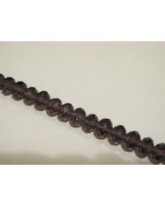 Brušeno staklo Rondele 10x8 mm ST089