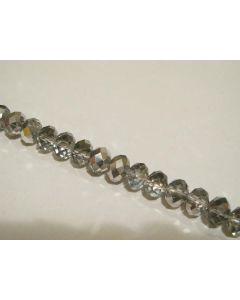 Brušeno staklo Rondele 10x8 mm ST092